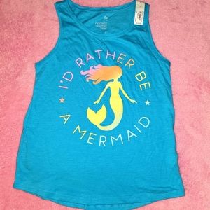 Mermaid Graphic Tank Top